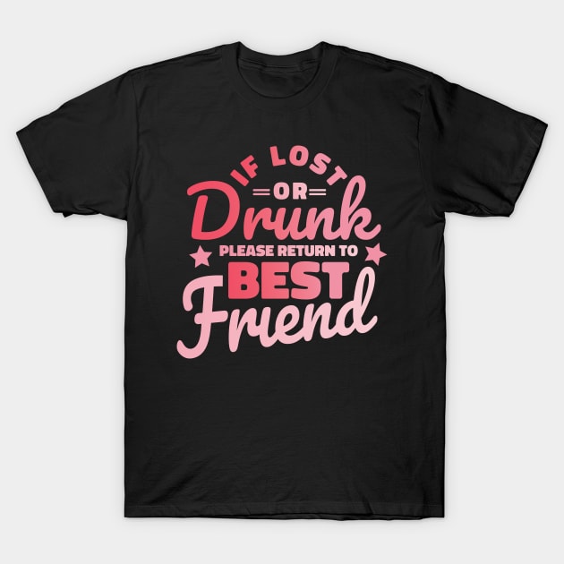 Lost or Drunk T-Shirt by Safdesignx